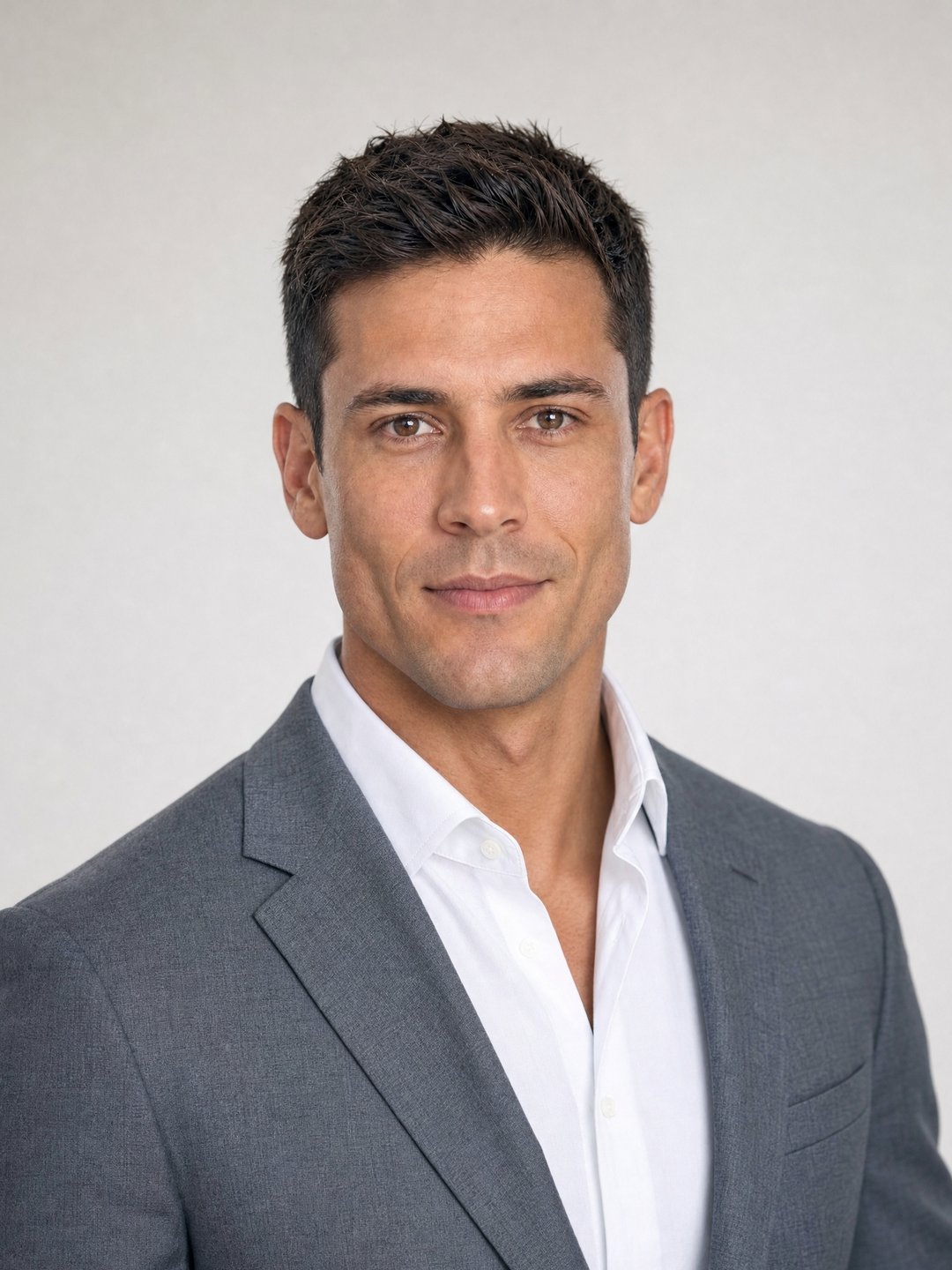 Target photo: Classic studio · Dark suit