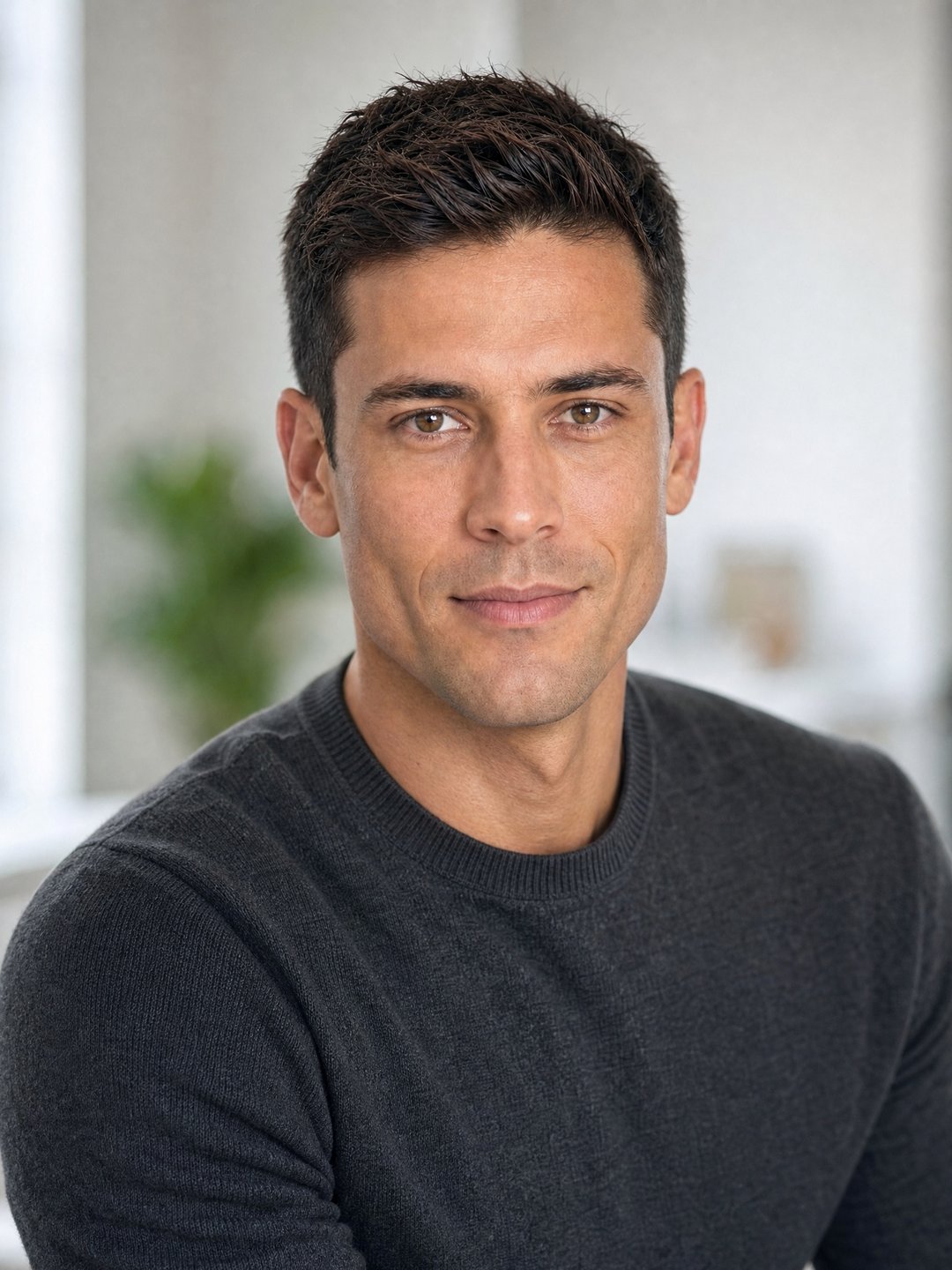 Target photo: Minimalist knit · Neutral studio